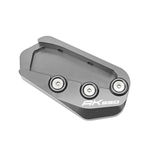 Agrandir support béquille latérale AK550 pour éviter la chute de votre moto