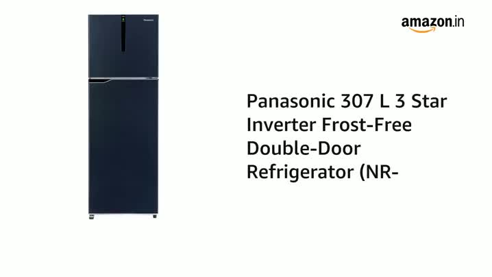 Panasonic 307 L 3 Star Inverter Frost-Free Double-Door