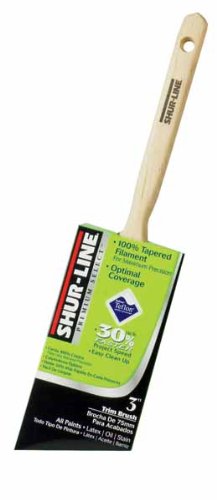 Shur-Line 3 in. W Medium Stiff Angle Paint Brush
