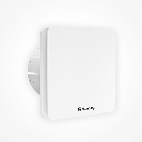 atomberg Studio Exhaust Fan 150mm (6 Inches) | BLDC Motor | 6.8W| Low Noise | 2000 RPM| Ideal for Bathroom,Kitchen | Easy to Clean | Installation-Round Cut (153mm) | 2 Years Warranty | (Gloss White)