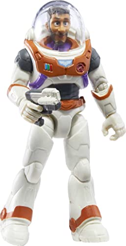 Mattel Lightyear Toys Space Ranger Alpha Mo Morrison Action Figure, 14 Points Of Articulation & Accessories, 5-In Scale #TOP3