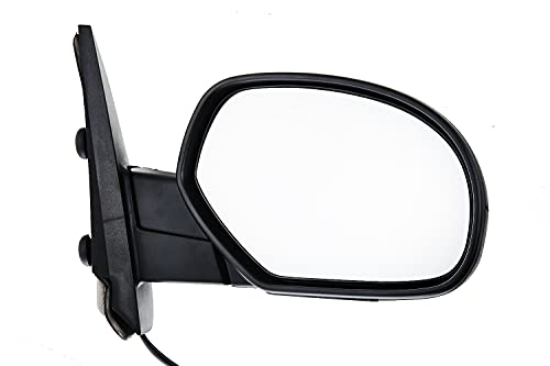 ZAPOSTS Rearview mirror Replacement Fit for 2007-2013 for Chevy Silverado 1500 2500 HD 3500 HD for GMC Sierra 1500 2500 HD for GMC Yukon/Yukon XL 1500 Power Heated Manual Fold Right Side View Mirror