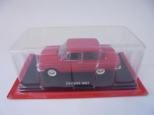 Modelo de coche coleccionable 1:24 compatible con ZAZ 966 miniatura 7