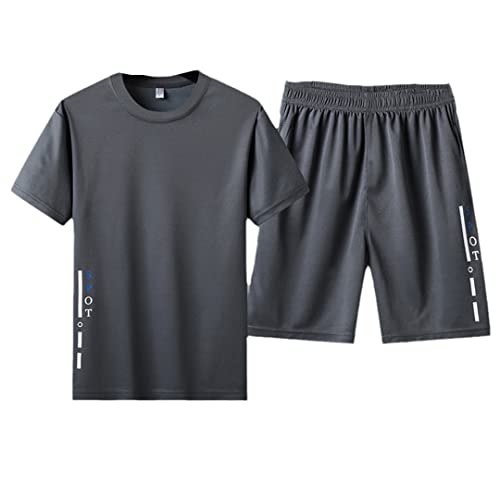 Survêtement 2 pièces pour homme impression 3D respirant taille XL