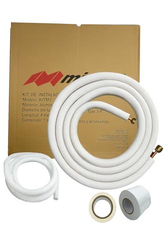 La Mejor Lista de Precio de Minisplit Mirage Top 10. 47 Kit Instalacion Mirage Para Minisplit 1/4 X 1/2 Equipos 1 Y 1.5 Toneladas
