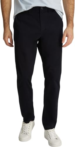 Tommy Hilfiger Uomo Pantaloni Chino Tapered Fit, Blu (Desert Sky), 30W/36L