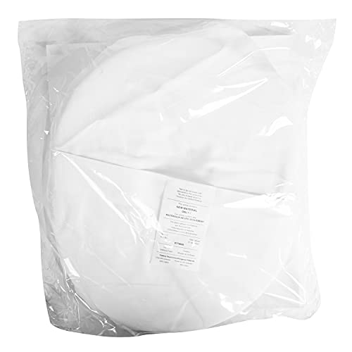 PCP Convoluted Foam Ring, Donut Cushion with Removable Cover, White - Thumbnail 7
