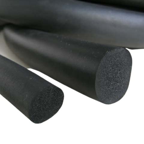 RS PRO Neopren O-Ring Dichtschnur, Ø 25 mm x 2 m