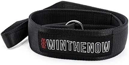 MR1NF1N1TY X Shogun Sled Strap. Premium Sled Strap for Backwards Sled Workouts. 8ft Long Belt for ATG Backwards Sled Dragging, Comfortable & Durable.