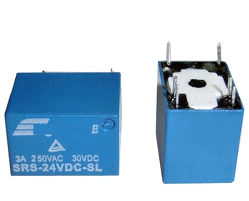 Relé de señal 24V con conmutación estable SRS-24VDC-SL de 3A y 6 pines