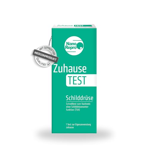 ZuhauseTEST Schilddrüse - Test zur Feststellung Einer Schilddrüsenunterfunktion