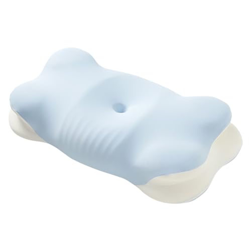 Almohada cervical ergonómica para cama con funda extraíble lavable 7