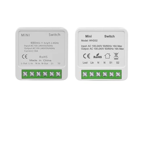 Relais connecté 16A Zigbee disjoncteur domotique 220V et micro-module pour variateur LED