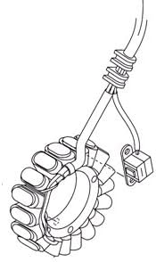 Yamaha 5KM814100100 Stator Assembly