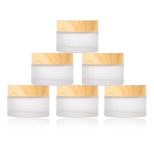 Set di 6 Vasetti in Vetro da Viaggio