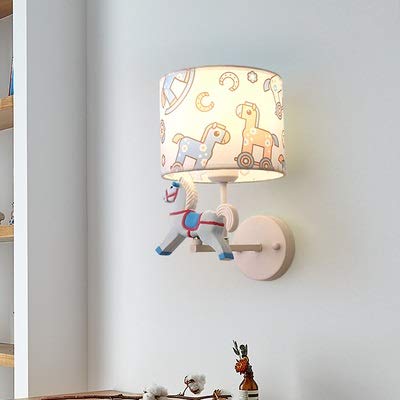 Applique poney coloree au design mignon de petit cheval pour lit