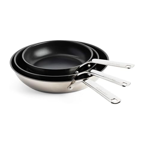 KitchenAid PFAS-Free Ceramic Non-Stick Frying Pan Set Cover