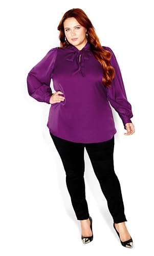 Image of City Chic Women's Plus Size Top - In Awe