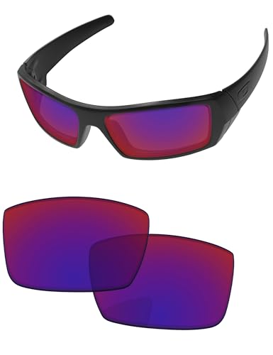 Image of Replacement Lenses for Oakley Gascan OO9014 60mm Sunglass - Precision Fit, UV Block & Impact Resistant