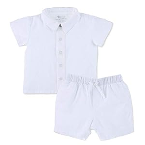 Sterntaler Set Kurzarm-Hemd u. kurze Hose baby-jongens slaappakjes voor baby’s en peuters