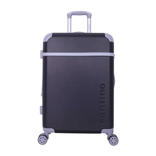 SANTINO, Mala de Viagem Long Beach Santino - SDV601G Cor: Preta