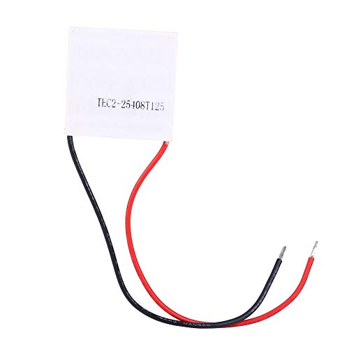 TEC2 25408 Hoja de enfriamiento de refrigeración de Doble Capa de 12 V 8 A, módulo de enfriamiento de semiconductores, Placa de enfriamiento de Alta eficiencia para electrónica de