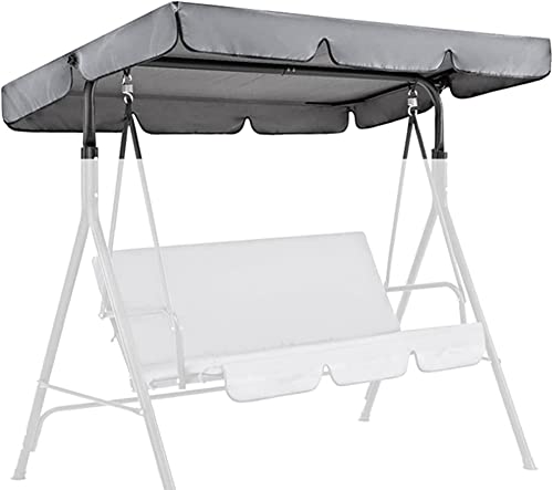 Cubierta de repuesto para asiento de columpio impermeable con techo protector Anti-UV