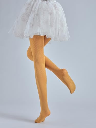 Image of Sahabowi Women Tights, Female Sheer High Waist Pantyhose, Vintage Control Top Stockings