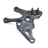 Motorrad Front Foot Peg Bracket for Z900 2017-2023, Aluminum Alloy Eloxed Footrest Mount Assembly, Left and Right Frame Fittings for ZR900 ABS SE Models,Right