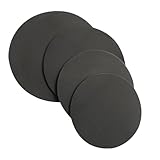 PAMINGONO 4 Stück Teiliges Drum Mute Pad Rutschfeste Dämpfer Matte Verschleißfestes Schlagzeug Zubehör für Übung und Geräuschreduzierung