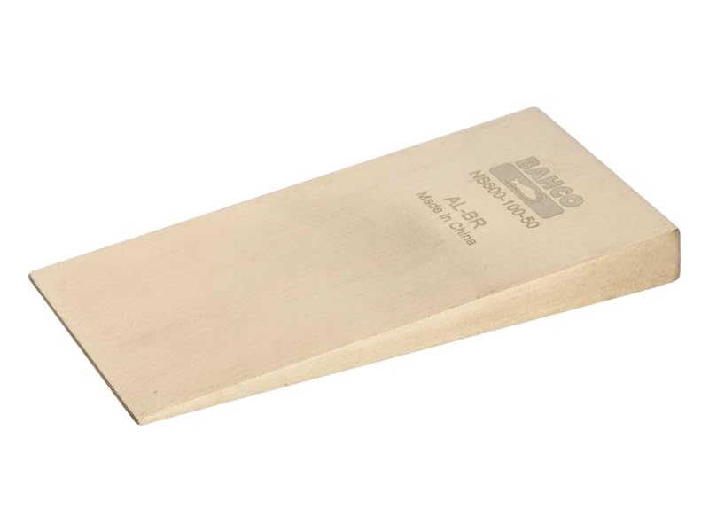 Cuña antichispa de seguridad 150x30x13 para talleres mecánicos navales
