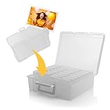 ROBUST UND SICHER: Unser Fotoetui besteht aus hochwertigem, BPA-freiem Kunststoff, der sicher und robust ist, um Ihre wertvollen Erinnerungen langfristig zu schützen – Qualität, auf die Sie sich verlassen können.