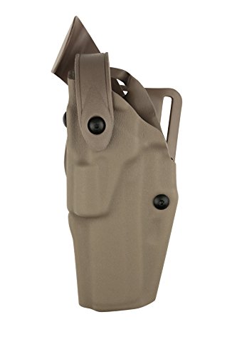 Safariland 6360 ALS/SLS Mid-Ride, Level 3 Retention Duty Holster, Springfield Armory 1911-A1, Mid-Ride, STX Tactical Flat Dark Earth Brown, Right Hand