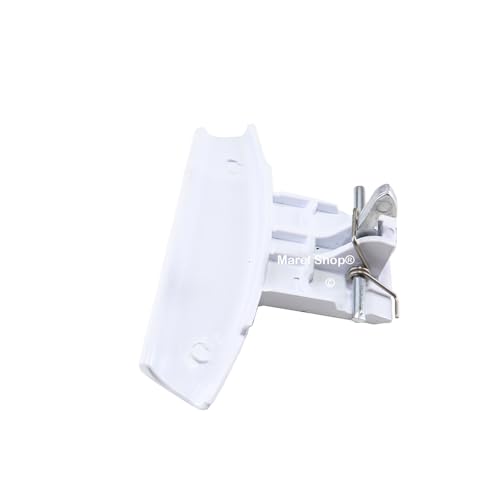 Marel Shop® - Maniglia Maniglietta Completa Con Molle Gancio Perno Per Lavatrice Compatibile Con Ariston Indesit Per Modelli : Ar6L105Ex - Armxxd1290E