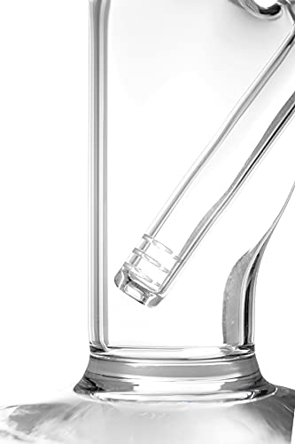 Heisenberg Glasbong TX Burner 38cm Wasserpfeife NS19 (mit Eisfach) – Bild 3