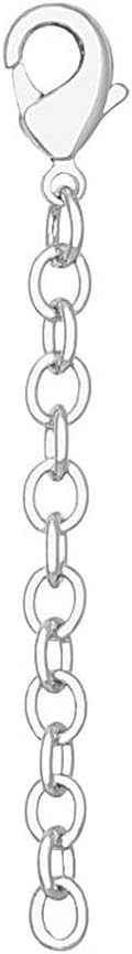 Kendra Scott 2" Necklace Extender for Women, Fine Jewelry, Rhodium-Plated, Lobster Clasp