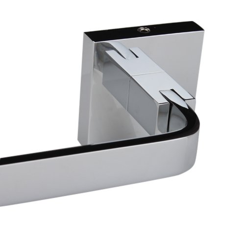 Novelty Design Contemporary Bathroom Accessories Solid Brass Towel Ring Chrome Finish Lavatory Home Decor Bath Shower Improvement Towel Racks and Holders Free Standing Space Saver Towel Bars