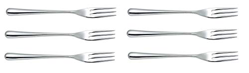 Preisvergleich Produktbild Alessi 6 Stück Dessertgabel CACCIA