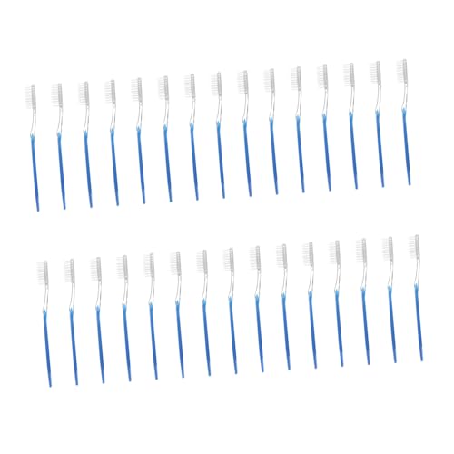 NIYANGLE 30 Piezas Cepillo De Desechable Cepillos De Suaves Viajar Viaje De Cepillos De Cepillo De De Viaje Cepillo De Hotelero Adulto El Plastico