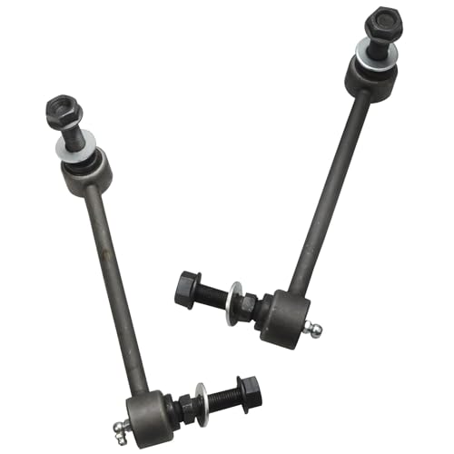Image of Detroit Axle - RWD Front End Control Arms Kit for Chrysler 300 Dodge Challenger Charger Magnum, 2 Upper Control Arms 4 Tie Rod Ends 2 Stabilizer Sway Bars Replacement - 8pc Set
