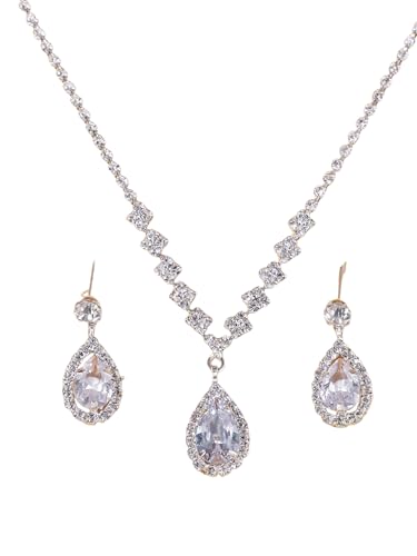 Collares de gota de agua para mujer accesorios de fiesta de noche