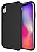 iPhone XR Case, Diztronic Full Matte Soft Touch Slim-Fit Flexible TPU Case for Apple iPhone XR (Matte Black)