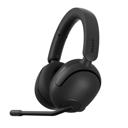 Image of Sony INZONE H5 Wireless Gaming Headset, 360 Spatial Sound, Works with PC, PS5, 28 Hour Battery, 2.4Ghz Wireless and 3.5mm Audio Jack, Bidirectional Boom Microphone, 40mm Drivers, WH-G500 /Black
