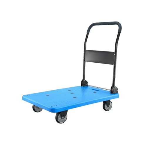 Carretilla plegable portátil con ruedas silenciosas miniatura 1