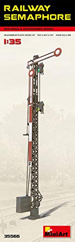 Sémaphore ferroviaire 1:35 MiniArt 35566 kit de construction en plastique non laqué