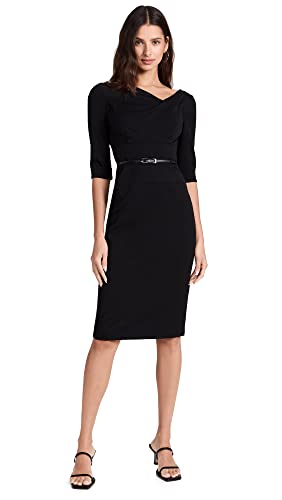 Black Halo Women's 3/4 Sleeve Jackie O Dress