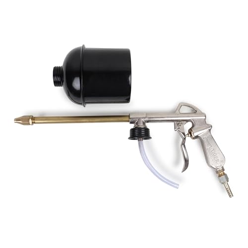 Image of Tunir Tiger Diesel High Pressure Oil Spray Gun Powder Coated Mild Steel Cup /Bucket, 700ml
