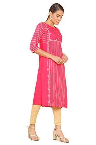 Image of Soch Women's Rayon Printed Regular Dress Shirt