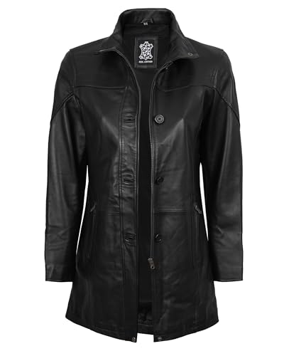 Image of Blingsoul Womens Real Leather Jacket - Asymmetrical Leather Jackets for Women