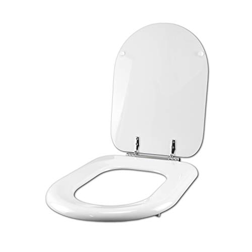 Copriwater Cesame SINTESI ORIGINALE BIANCO Sedile Wc Coprivaso Asse In Legno